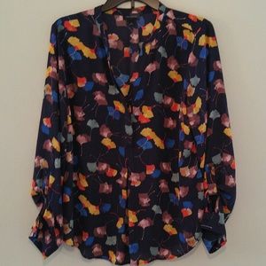 THE LIMITED MULTI COLOR BLOUSE SIZE LARGE